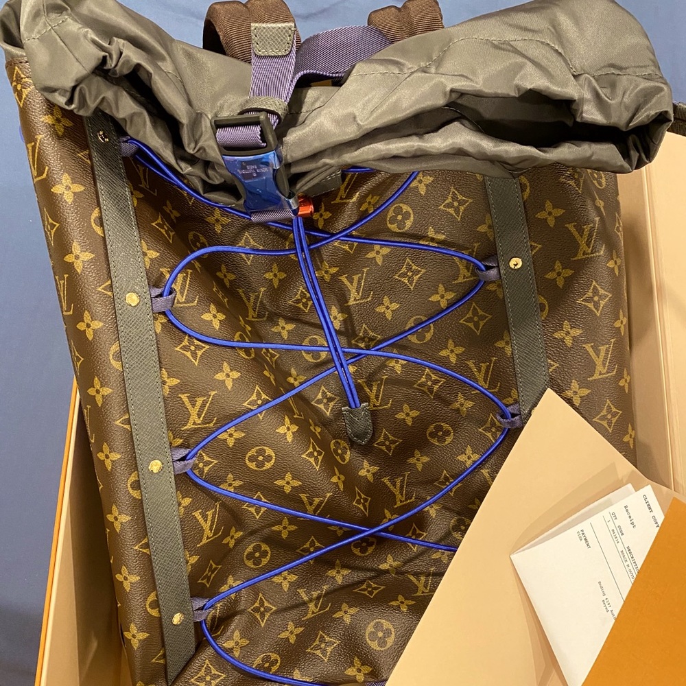 Louis Vuitton Monogram brown multicolor backpack